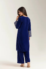 Dyed Embroidered 2PC