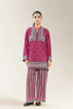 Printed Khaddar-Pink 2PC