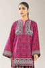 Printed Khaddar-Pink 2PC