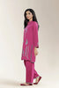 Embroidered Banadora Magenta 2PC
