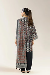 Printed Staple+Viscose-Black 3PC