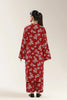 Printed Viscose-Maroon 2PC