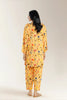 Printed Viscose Linen Coral 2Pc