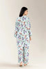 Printed Viscose Linen-Light Grey 2Pc