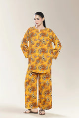 Printed Yellow 2PC