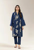 Embroidered Cotton Navy 2PC