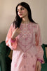 Embroidered Cotton Pink 2PC