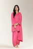 Embroidered Fushia 3PC