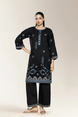 Embroidered Black 2PC