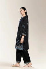 Embroidered Black 2PC