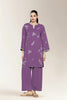 Embroidered Purple 2PC