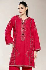 Embroidered Pink 2PC