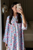 Printed Silk Grey 2PC