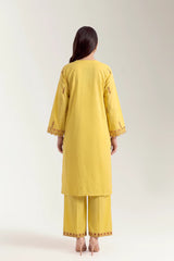 Dyed Embroidered 2PC