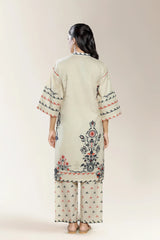 Printed Cotton Beige 2PC