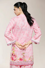 Embroidered Pink 2PC