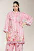 Embroidered Pink 2PC
