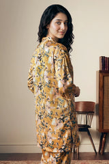 Printed Mustard 2PC Suit