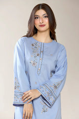 Embroidered Lilac 2PC