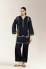 Embroidered Black 2PC