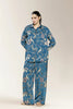 Printed Teal 2PC