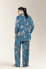 Printed Teal 2PC