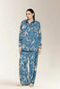 Printed Teal 2PC