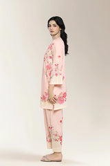 Printed Peach 2PC