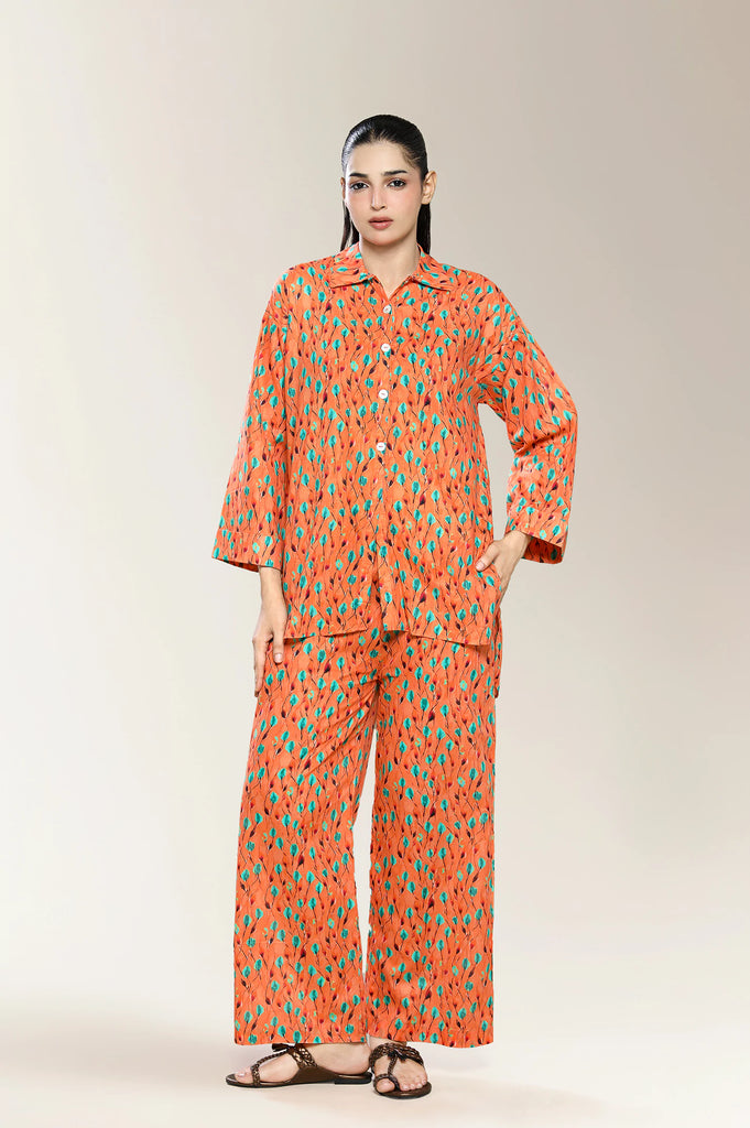 Printed Coral 2PC