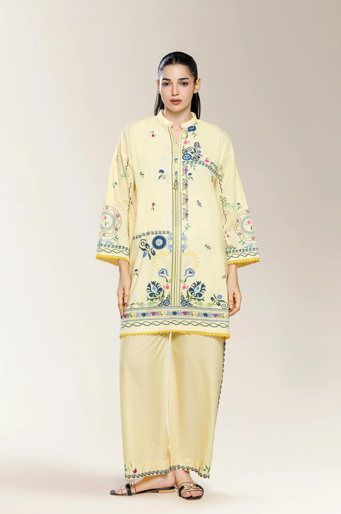 Printed Yellow 2PC