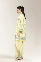 Printed Yellow 2PC