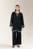 Embroidered Black 2PC