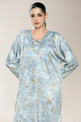 Printed Blue Kurti