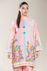 Printed Pink 2PC