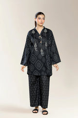 Printed Black 2PC