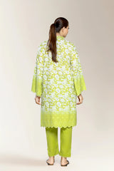 Embroidered Lime 2PC