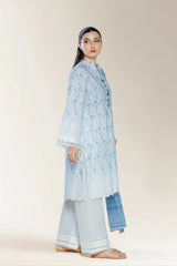 Embroidered White 3PC