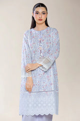 Embroidered Cream 2PC