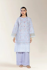 Embroidered Cream 2PC