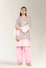 Embroidered Pink 3PC