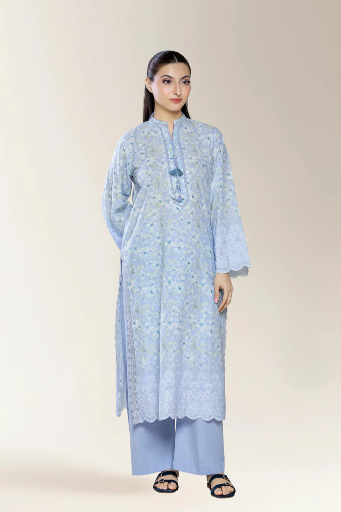 Embroidered Lilac 2PC