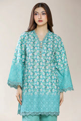 Embroidered Green 2PC
