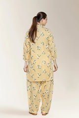 Printed Yellow 2PC