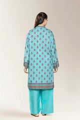Printed Turquoise 2PC