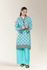 Printed Turquoise 2PC