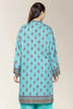 Printed Turquoise Shirt