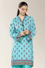 Printed Turquoise Shirt