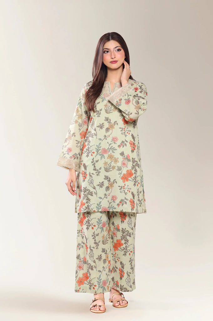 Embroidered 2PC