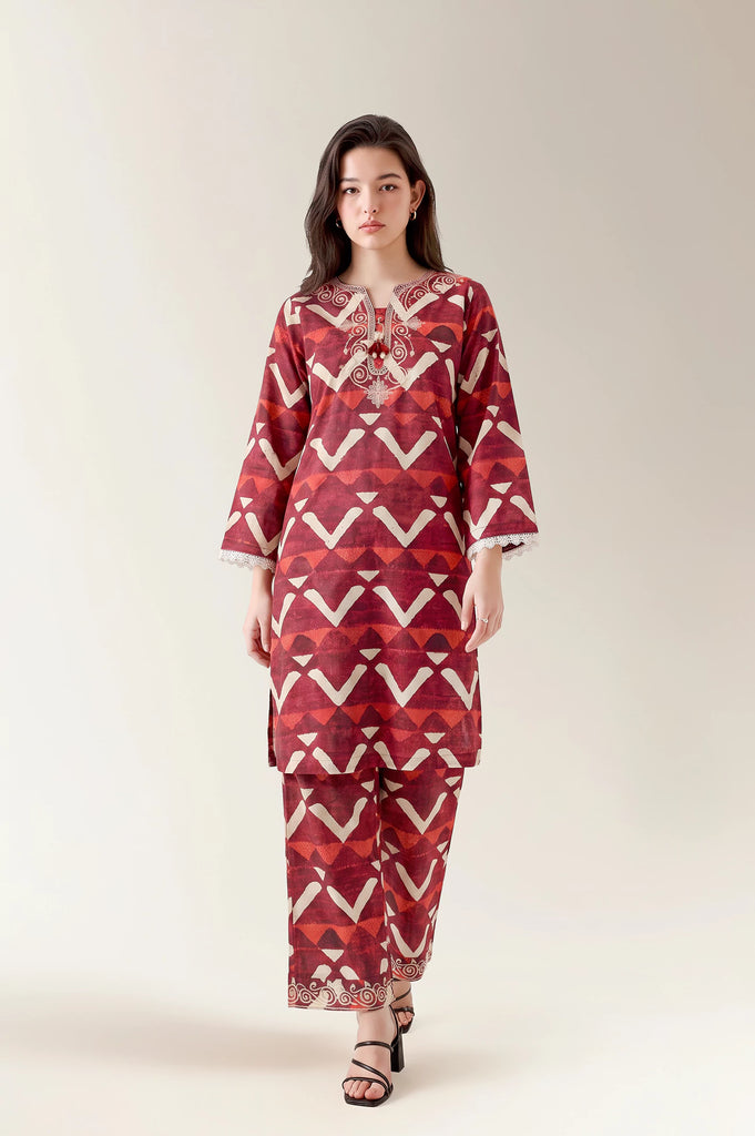 Embroidered 2PC