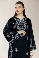 Embroidered Black 2PC